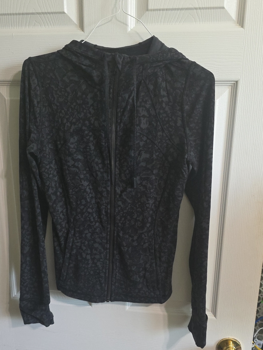 Lululemon Black Camo Define Zip Hoodie Jacket